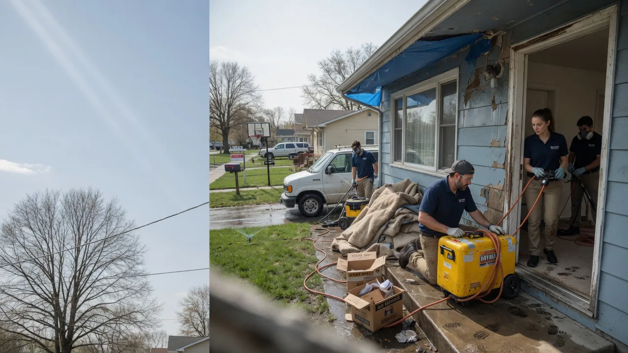 Basement Flood Cleanup in Cherry Valley, AR near me